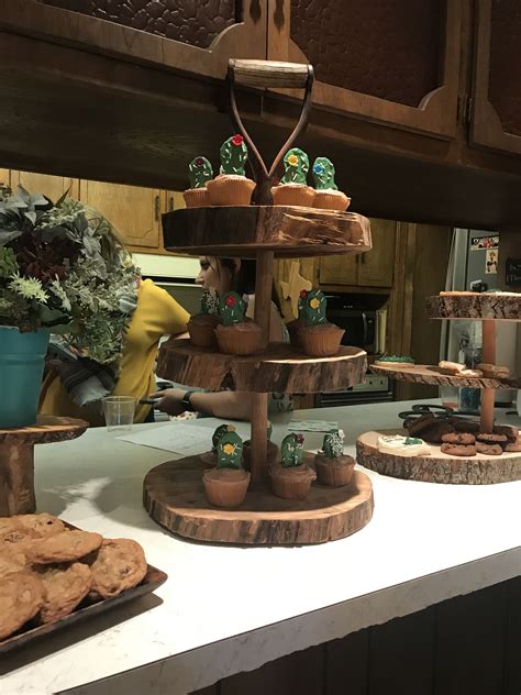 Rescue cactus, chris fairbanks raves about the death of pool parties, (unintended) seagull fishing, cat dicks, being a good… Cactus cupcakes on rustic cupcake stand! | Rustic cupcake ...