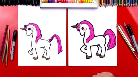 Https://techalive.net/draw/art For Kids Hud How To Draw A Unicorn