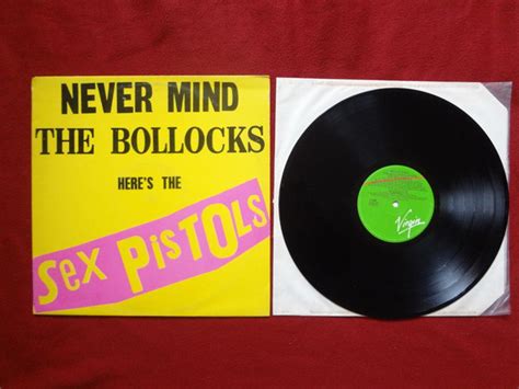 Sex Pistols Never Mind The Bollocks Green Red Labels Vinyl Discogs