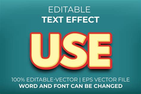 Use Text Effect Easy To Edit 10946993 Vector Art At Vecteezy