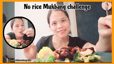 Mukbang No Rice Challenge Kakayanin Ang Sarap Kaya Mukbangofw