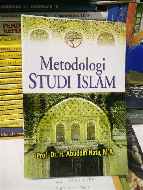 Konverter pdf ini memungkinkan anda mengkonversi file pdf ke dokumen microsoft word seperti doc dan docx. Download Buku Metodologi Studi Islam Karangan Abuddin Nata ...