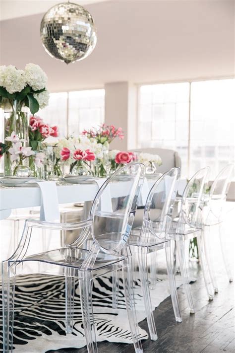 Available in pink and clear. 15 Gorgeous Ghost Chairs