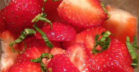 Fab S Cooking Corner Strawberries With Lemon And Sugar