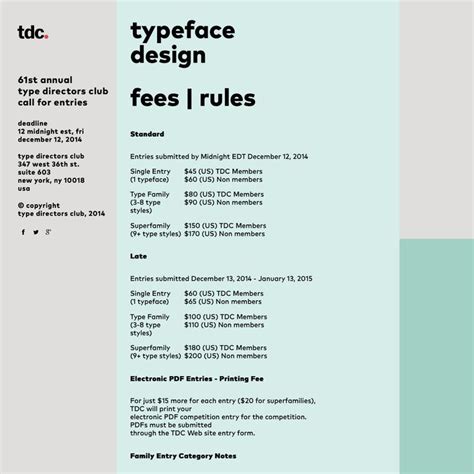 Typewolf → Tdc Type Competition Typography Inspiration Typeface