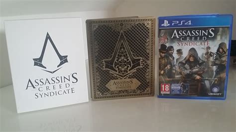 Assassins Creed Syndicate Limited Edition Steelbook PS4 Unboxing YouTube