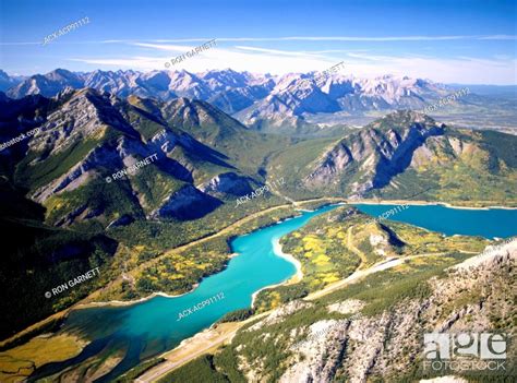 Barrier Lake Rocky Mountains Alberta Canada Stock Photo Picture
