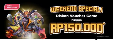 Hanya dengan beli voucher game online dengan harga murah disini. Promo Diskon Voucher Game Online Hingga Rp. 150.000 di ...