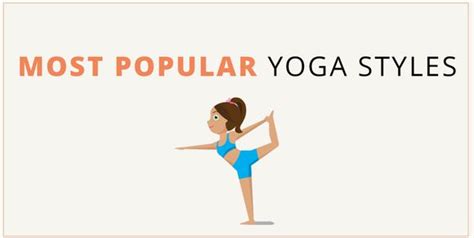 15 Most Popular Yoga Styles Explained Infographic Bookyogaretreats