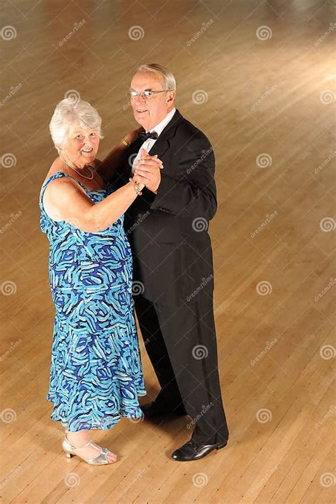 Senior Couple Ballroom Dancing Stock Photo Image Of Laminate Dancing