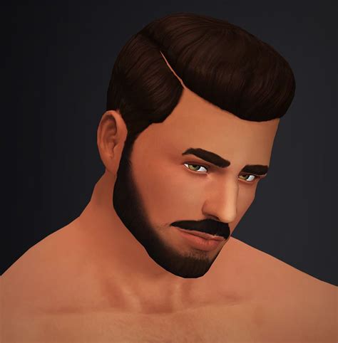 The Pathfinder Male Hair Ts4 Maxis Match Cc Sims 4 Male Hair Sims 4