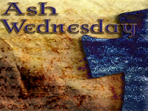 Ash wednesday innovative australian synthesizer pioneer. Ash Wednesday : Catholic Scripture Study International