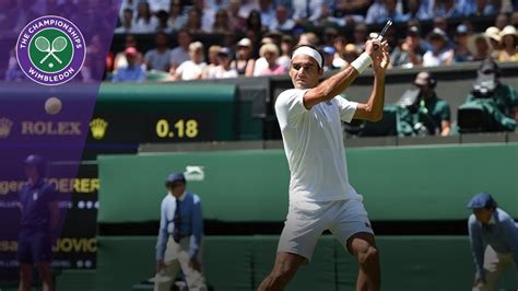 July 11, 2018 at 11:11 a.m. Roger Federer 'enjoying the moment' at Wimbledon 2018 ...