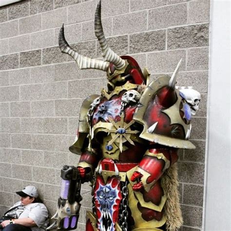 Chaos Space Marine Cosplay Space Marine Cosplay Fantasy Cosplay