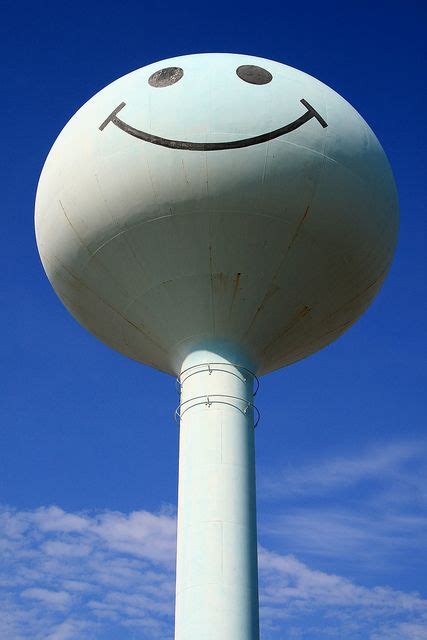 Visited A Smiley Face Water Tower In Eagle Wi Smiley Face Smiley