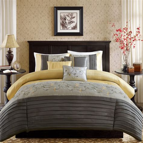 See more ideas about yellow comforter, bedding sets, yellow bedding. Darby Home Co Brierwood 7 Piece Comforter Set & Reviews ...