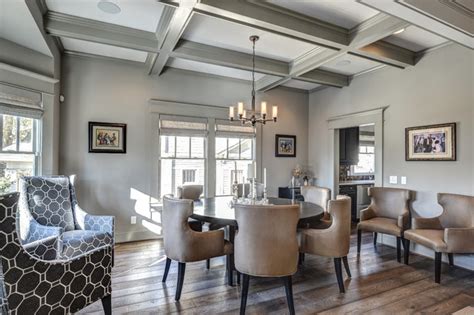 Drewry Transitional Dining Room Atlanta By Carl Mattison Design