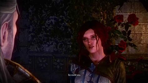 The Witcher 2 Geralt And Triss Bath Scene Youtube