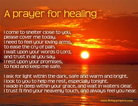 Prayer For Healing For A Friend
