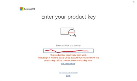 Office 365 key offers a collection of attributes. Office 365 "This product key has already been used ...