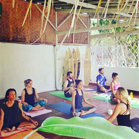 Daily Yoga Classes At The Hideout Hostel Canggu Bali Bali Yoga Canggu Bali Bali