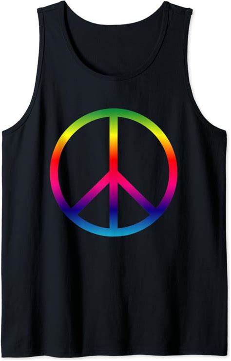 Peace Sign Tank Top Clothing