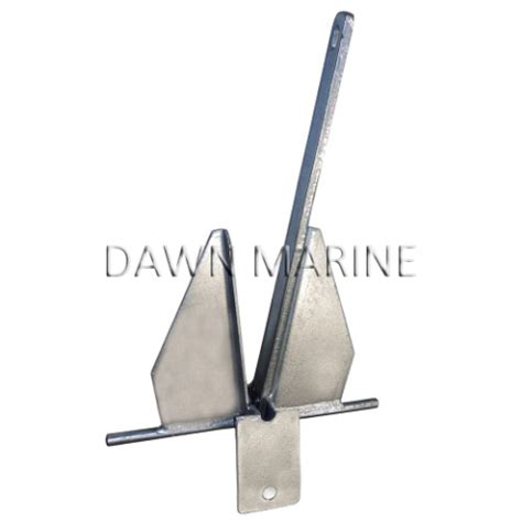 Danforth Anchor Us Type Hot Dip Galvanized Dawn Marine