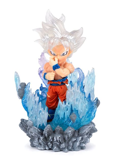 Buy Dbz Action Figure Ultra Instinct Goku Figure Statues Figurine Gk