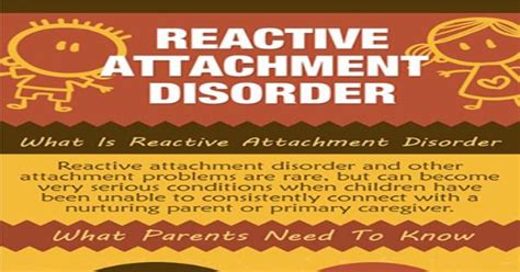 Reactive Attachment Disorder Infographic Infographics