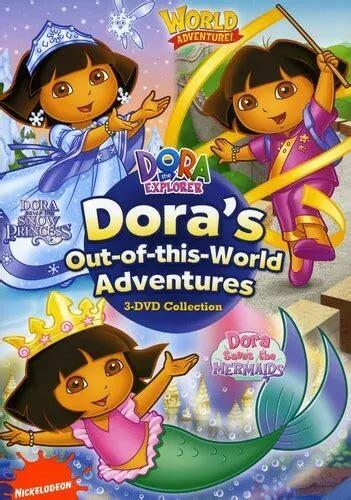 Dora The Explorer Dora S Out Of This World Adventures Dvd Box Set My