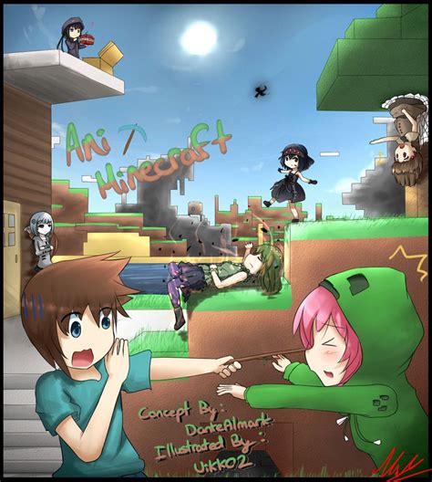 Anime Minecraft Art