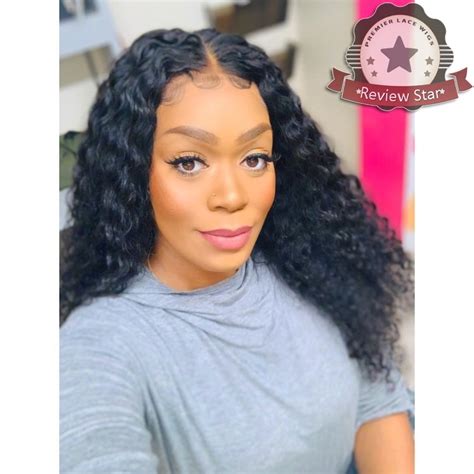 Kinky Curl Indian Remy Hair Improved Anatomic Lace Wigs Thick Density Pre Plucked