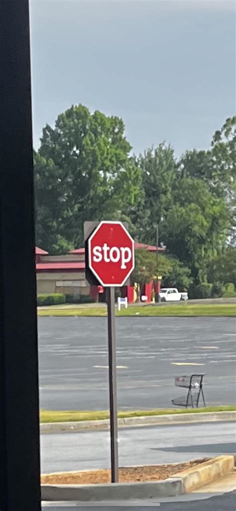 Found A Lowercase Stop Sign Rmildlyinteresting