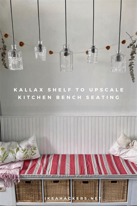 40 Kallax Shelf Becomes Upscale Kitchen Bench Seating Ikea Kallax