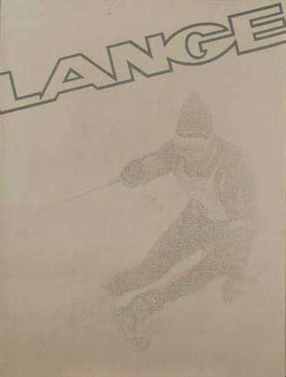 Lange Ski Boots Vintage Poster 1960s Vintage Ski Posters Ski