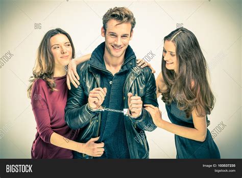 Modern Threesome Love Image And Photo Free Trial Bigstock