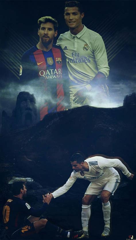 Wallpaper Messi And Ronaldo Futbolronaldo Fotos De Messi Fotos De