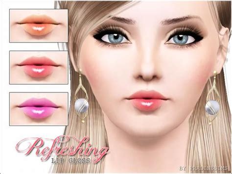 Pralinesims Refreshing Lip Gloss Sims 3 Makeup Makeup Sims