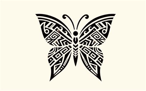 Tribal Butterfly Tattoos A Blend Of Culture And Art