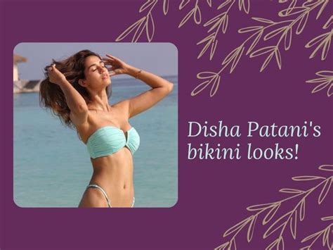 Disha Patani Bikini Photos 9 Boldest Bikini Looks Of Birthday Girl