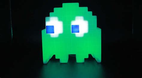 Teaegg pacman led night light. Pac Man Ghost Light USB Powered Color Changing Lamp - FeelGift