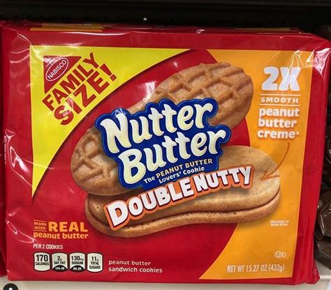 Using a paddle, cream the shortening, peanut butter, powdered sugar, nutrilac and vanilla till it is fully mixed. Pin by Jen Hartnett on Packaged Cookies & Crackers in 2020 ...