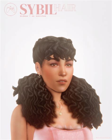 Softerhazes Sybil Hair Sweet Sims 4 Finds