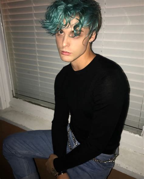 Ponyboy 🐴 On Instagram Crrybaby 🙁 Green Hair Men