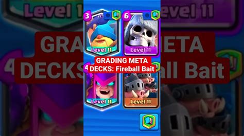 How Good Is Fireball Bait In Clash Royale 🔥 Youtube