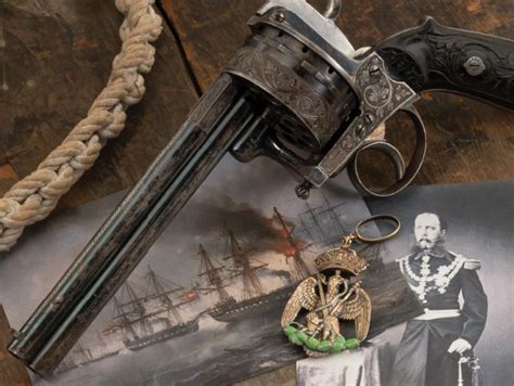 Wheelgun Wednesday The 18 Shot Revolver Of Maximilian I Of Mexico The