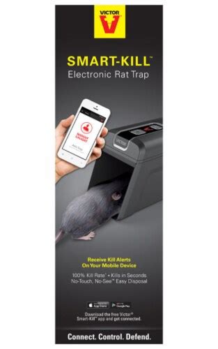 Victor Smart Kill Battery Operated Electronic Rat Trap M2 1 Harris
