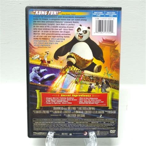Kung Fu Panda Dvd 2008 Widescreen Ebay