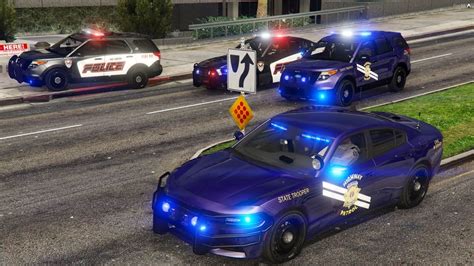 Gta 5 Fivem Police Roleplay Working Jobsarmed Robberystreet Racing