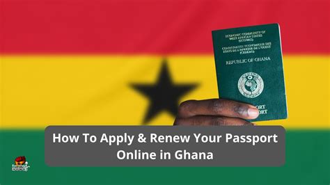 How To Apply And Renew Passport Online In Ghana 2023